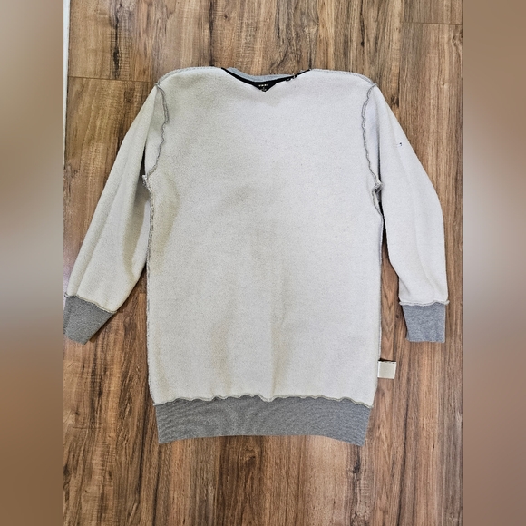 Superdry Vintage Crossing Lines Sweatshirt Dress, size US 8 - Picture 7 of 9